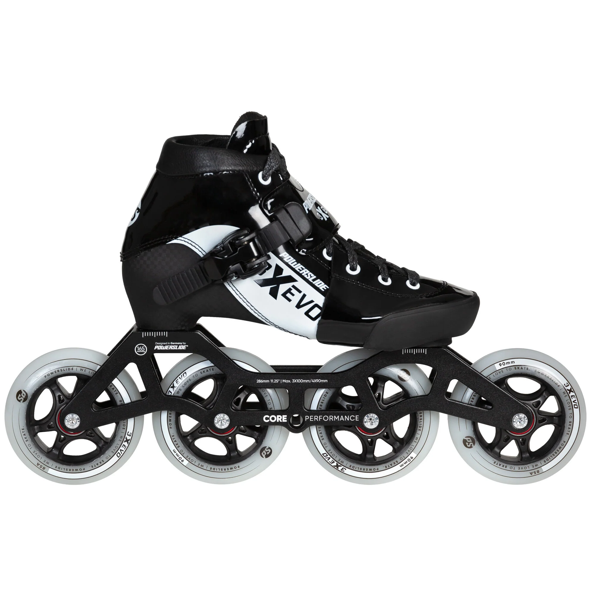 3X adj. Evo Black / White