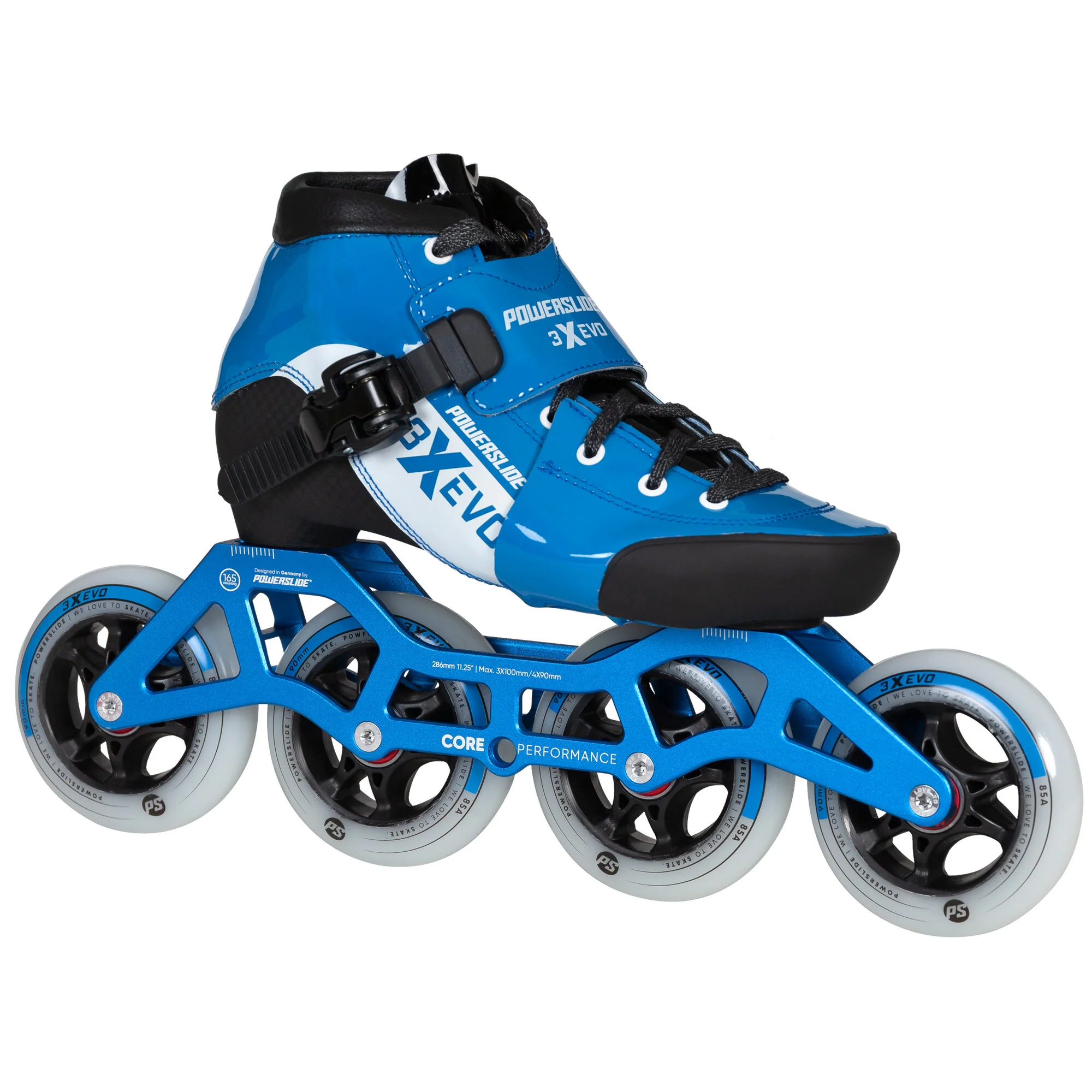 3X adj. Evo Blue / White - Image 2