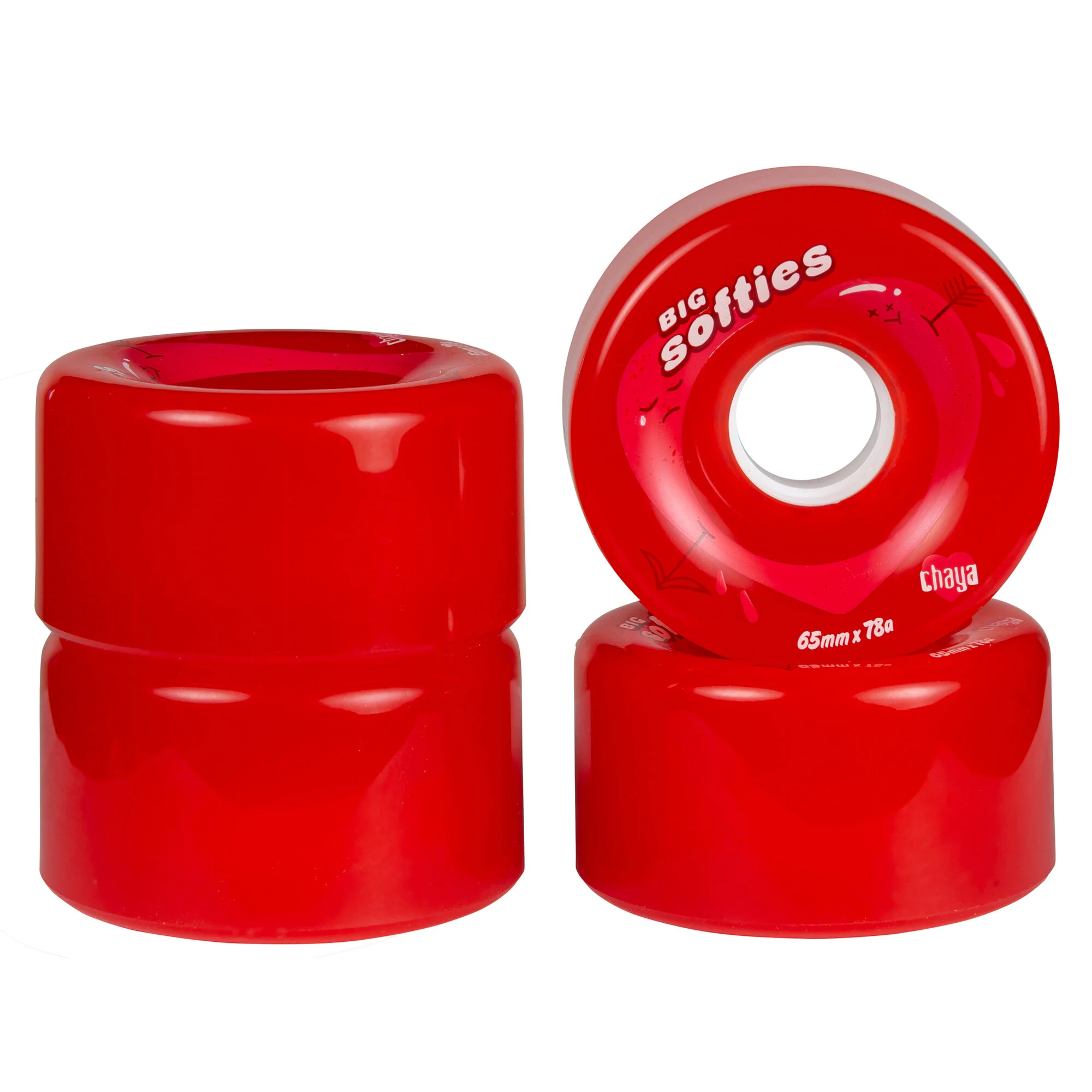 Big Softie`s Clear Red, 4-pack - Image 3