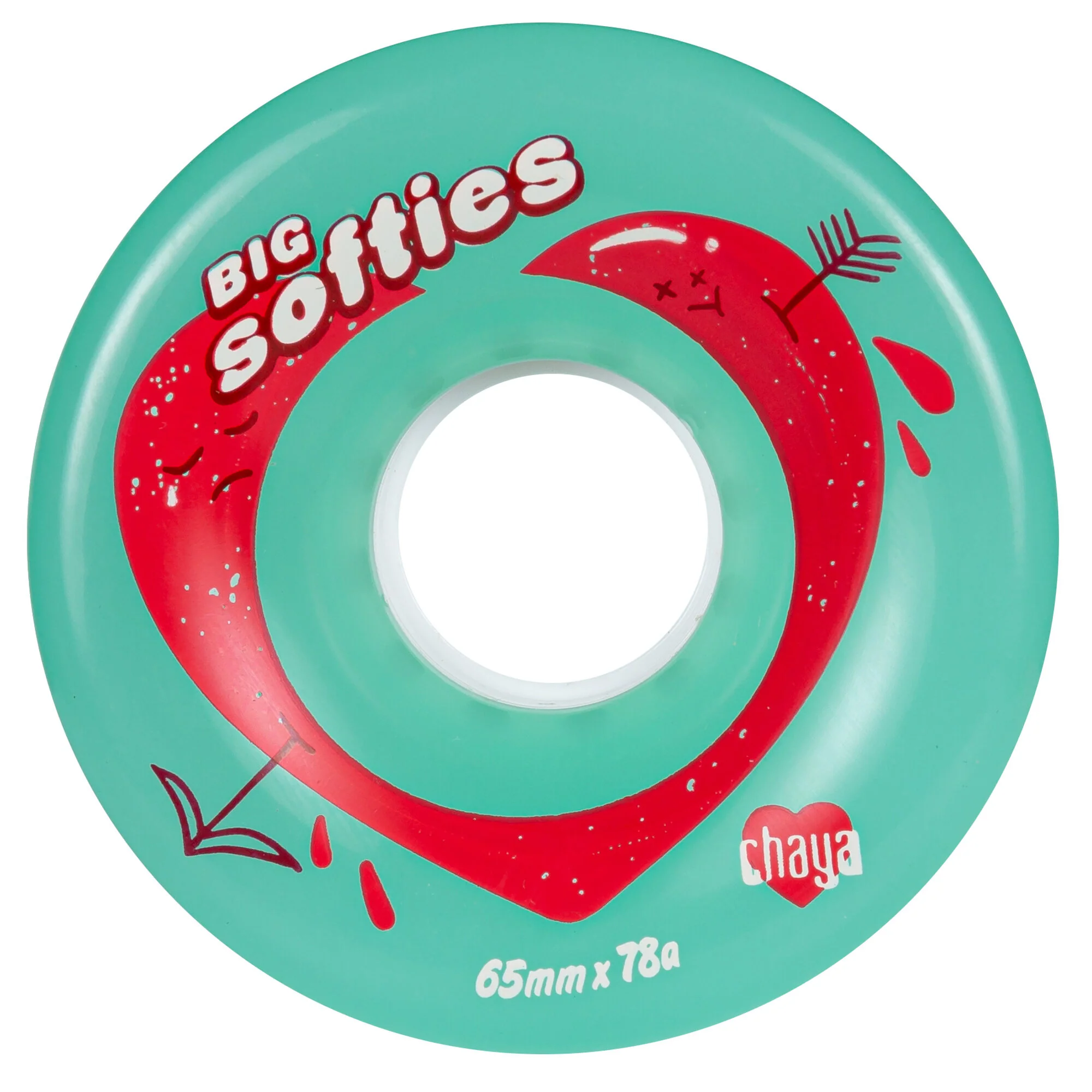 Big Softie`s Clear Teal, 4-pack