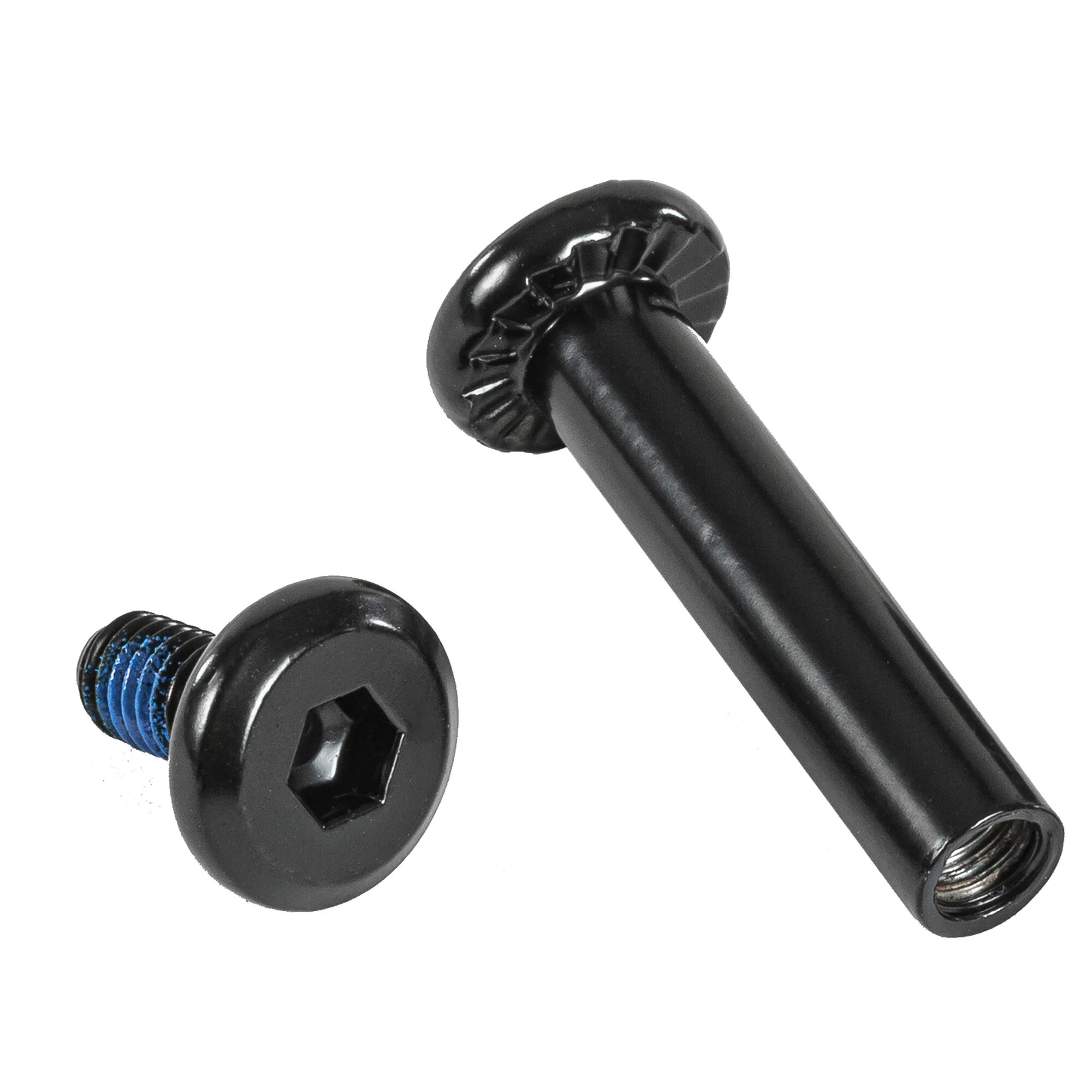 Steel Double Axle for brake, Hex 28mm/6mm - Image 2