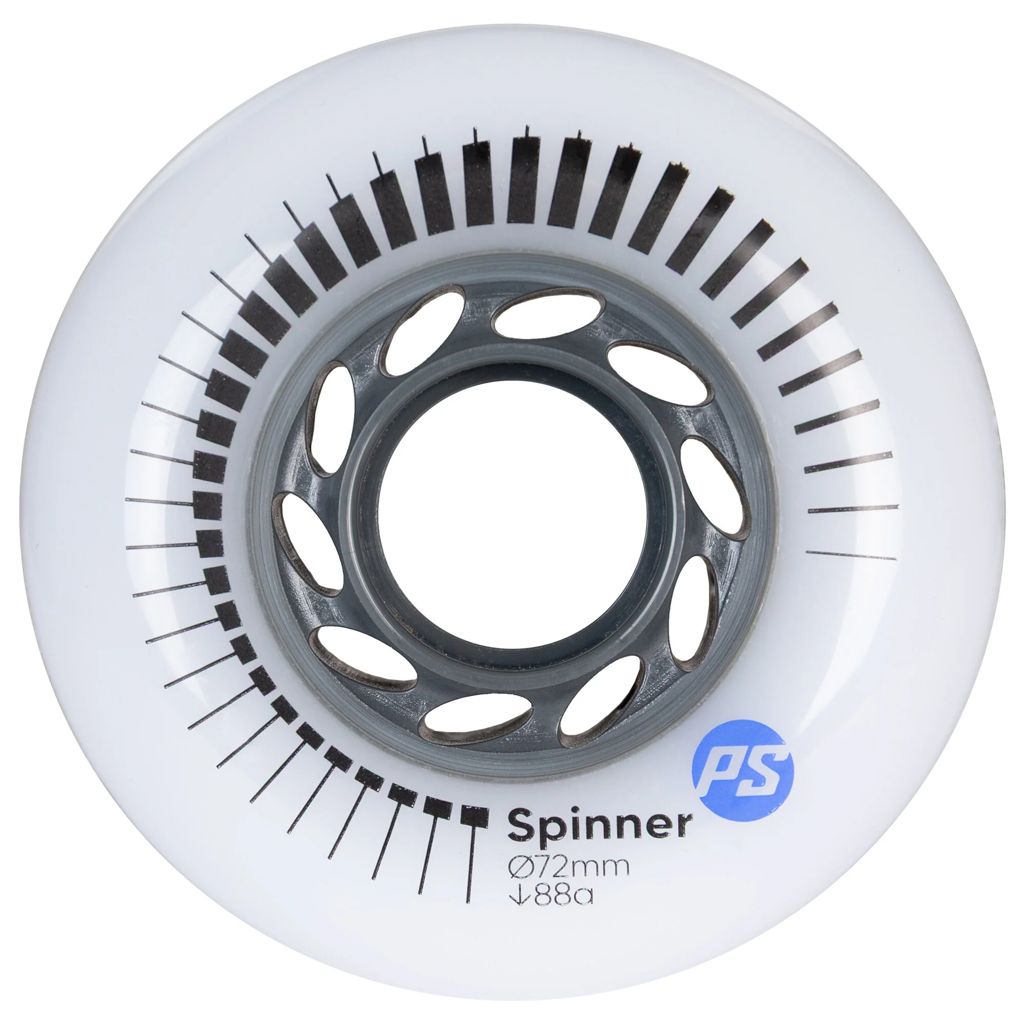 Spinner 72/88A White, 4-pack