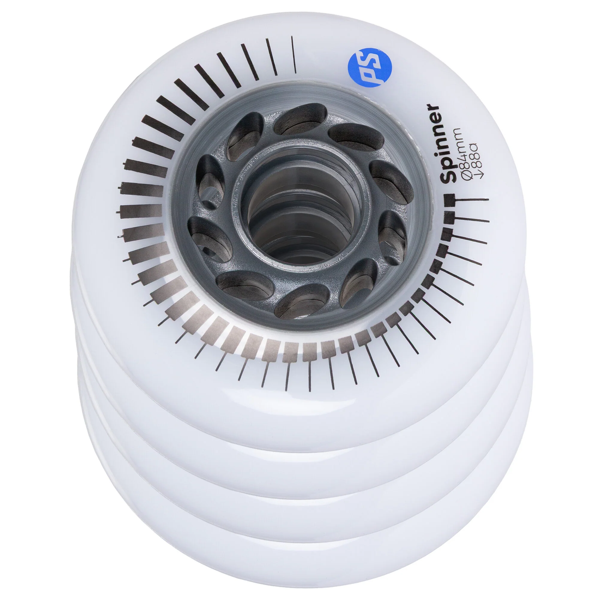 Spinner 84/88A White, 4 pack - Image 3
